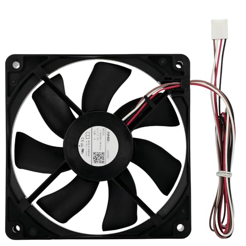 KIT0411 Pellet Grill Induction Fan Motor for Traeger D2 Pro 575/780, Ironwood 650 885 Grills, Silverton 620 810, Century 22 885 Pellet Grill, DC 12V 0.86A, Replace 11925SA-12R-BU ELE173 (0.86A 12V)