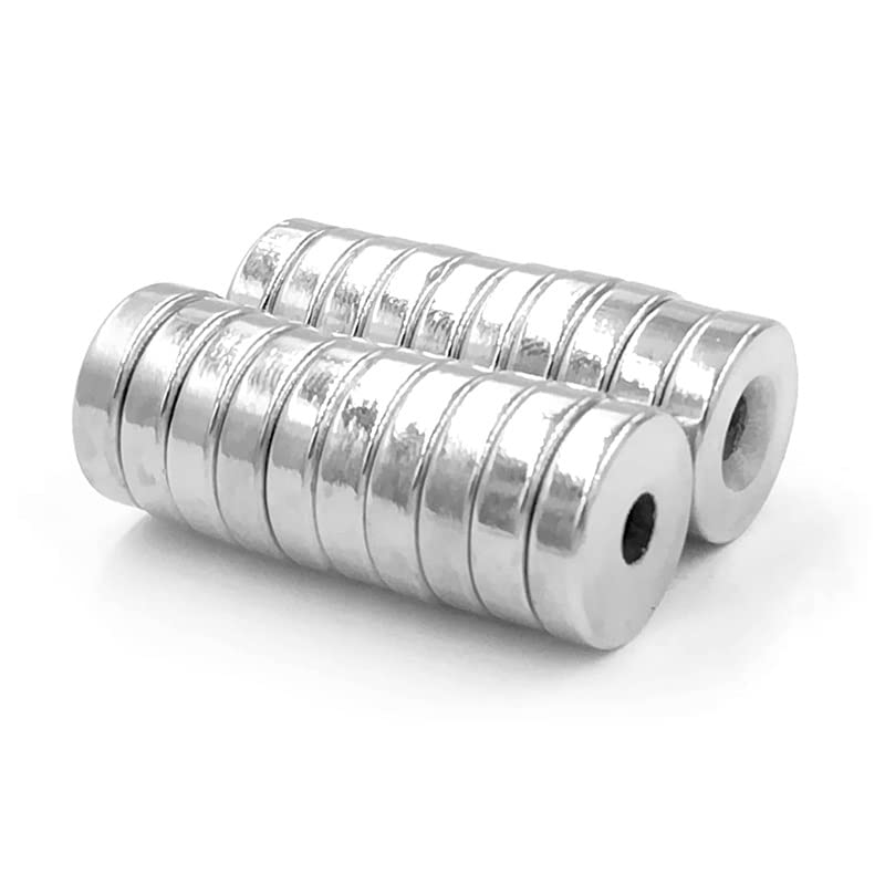 2/5/10/15/20/30/50PCS 20x5-5 Round with Hole 20 * 5 Hole 5mm Rare Earth Neodymium 20x5-5mm 20 * 5-5 Magnets(15PCS)