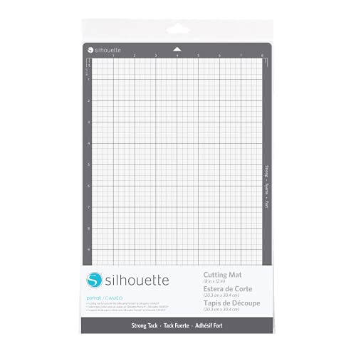 Silhouette America Tapis de découpe 20 x 30 cm - adhérence forte pour Portrait CUT-MAT-8ST Cover