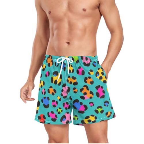 Pantalones cortos para correr y nadar con tecnología de secado rápido masculino 4