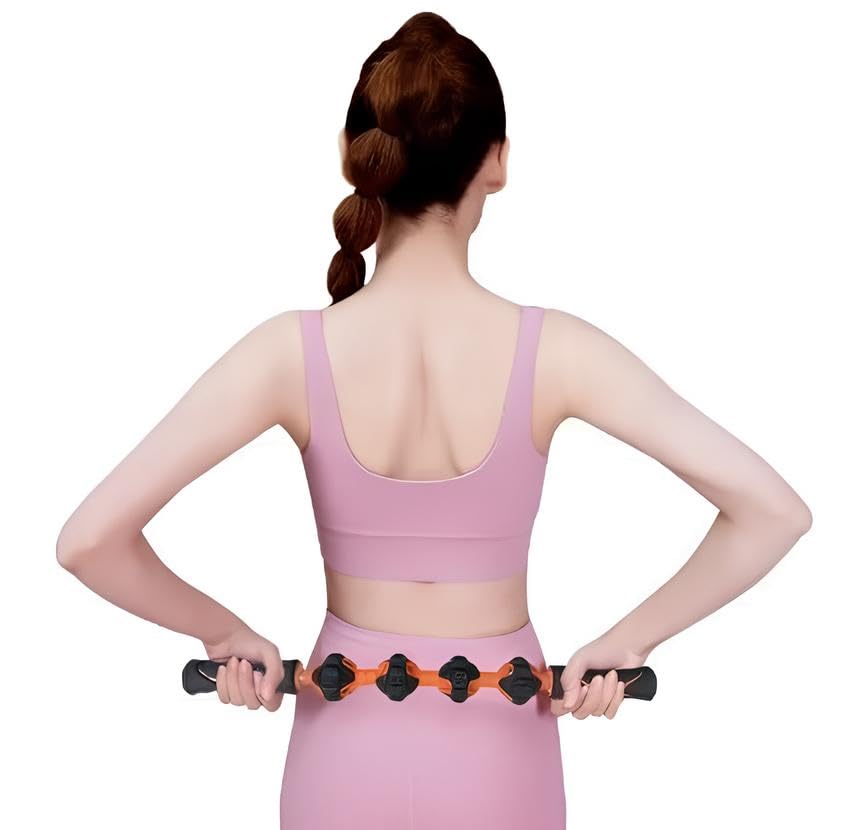 GION Gua Sha Stick Massager Neck and Back Relax Professional Body Massager Pain Relief Roller Tool Anti Cellulite Lymphatic Drainage Tool Muscle Release Stick (1Pcs) GION Gua Sha Stick Massager Neck and Back Relax Professional Body Massager Pain Relief Roller Tool Anti Cellulite Lymphatic Drainage Tool Muscle Release Stick (1Pcs)