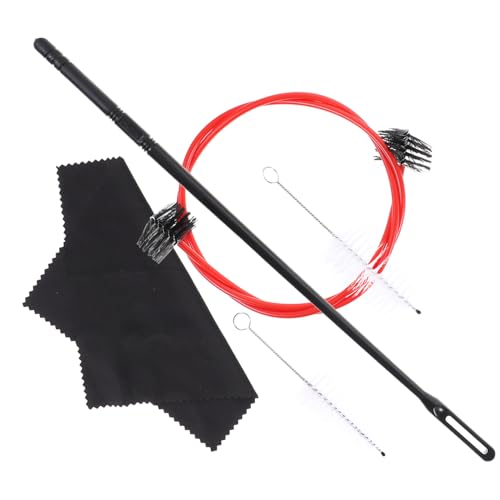 Totority 2 Sets Tuba Cleaning Kit Trumpet Cleaning Brush Set Musical Instrument Maintenance Accessories