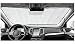 Sunshade for Mercedes Sprinter Van with Rearview Mirror with Windshield Mounted Sensor 2016 2017 2018 Custom Fit Windshield Sun Shade
