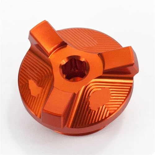 に適合する S1000R S1000 R S 1000R S 1000 R 2014-2021 バイクエンジン用マグネット式オイルフィラープラグ エンジンオイルフィラーキャップ(Orange)