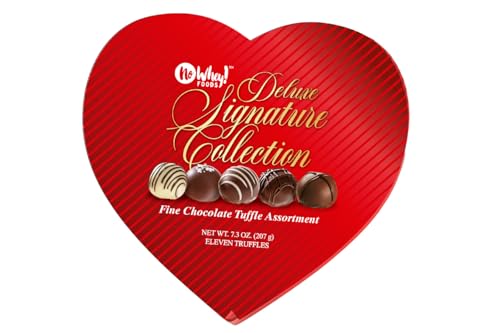 No Whey! Foods Chocolate Truffle Heart Box