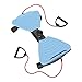 kowaku Ab Twister Board Waist Twisting Machine with Massage Foot,with Handles,Equipment,Belly,Twisting Disc for HIPS Arms, Blue Black
