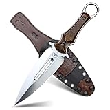 LENGREN KUNAI Tactical Fixed Blade Knife...