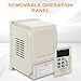 Dollate Variable Frequency Inverter 4KW VFD Single Phase to Three Phase Spindle Motor Speed Control Frequency Converter VFD Phase Converter for Motor Speed Control