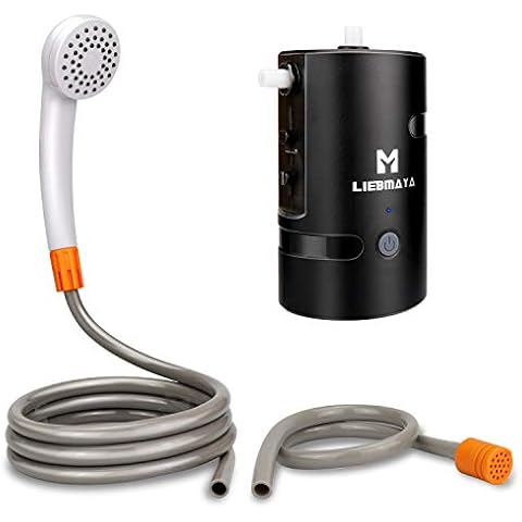 LIEBMAYA Portable Outdoor Shower with Battery Cover