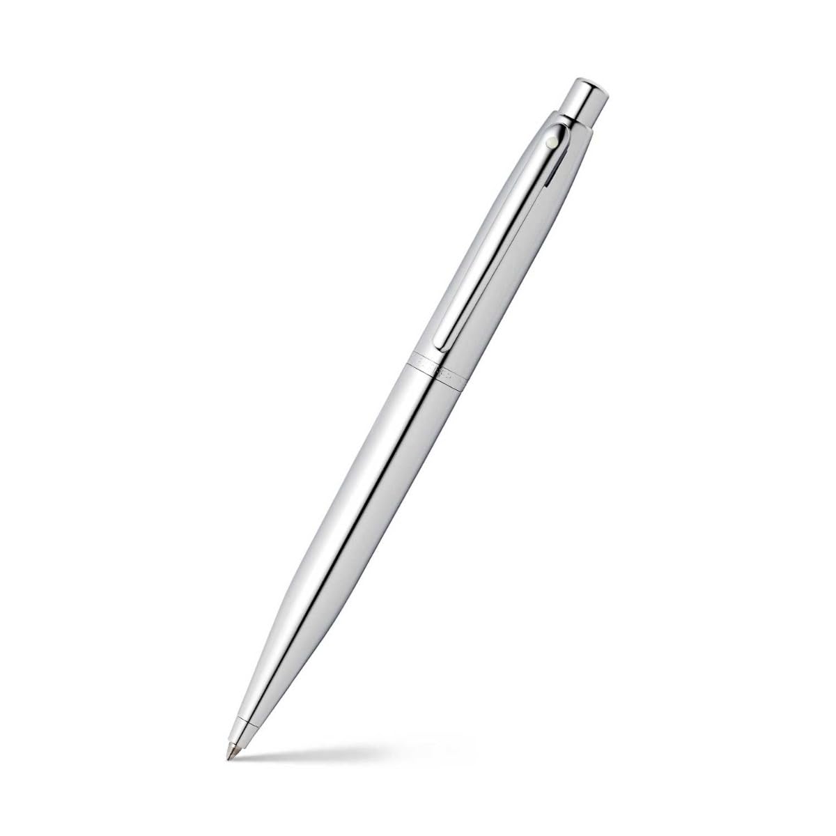 Sheaffer VFM E9421 Polished Chrome With Chrome Plated Trims Ballpoint Pen - Fitted with Black Ink Refill