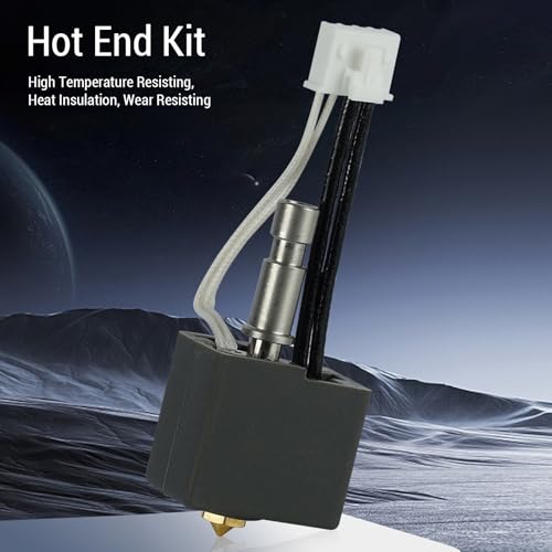 Hotend Kit for 3D Printer Nozzle Hardened Steel High Speed Printing with Silicone Sleeves for S1 Extruder Accessories by Eujgoov - Image 3