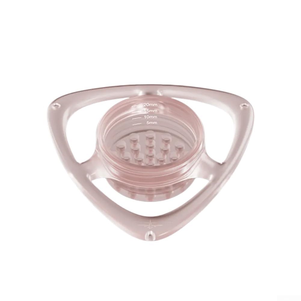 Pour-Over Coffee Flow Rate Separator Dripper for Barista Brewing – Adjustable Flow Control Accessory Compatible with Standard Pour-Over Filters(PINK)