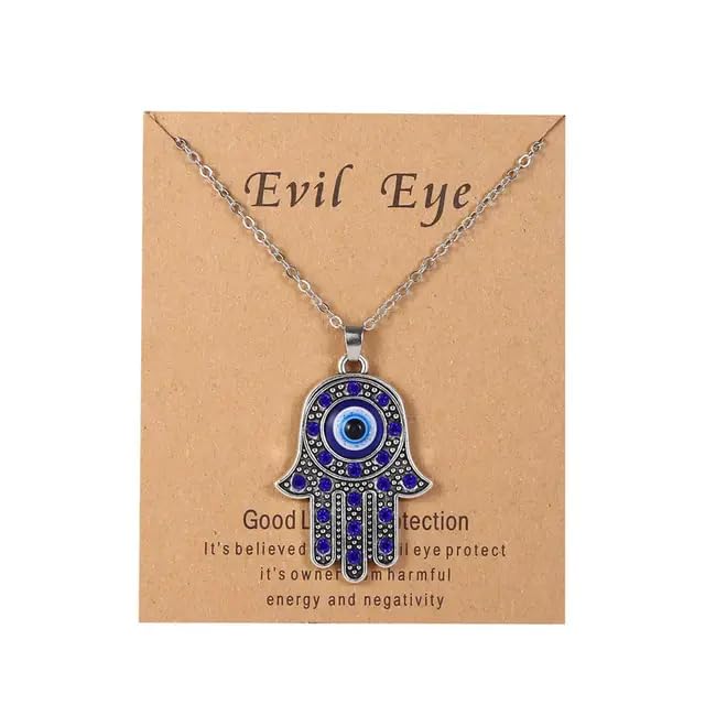 See full amazon price history chart for SHILPMART Blue Sterling Silver Evil Eye Necklace for Women with Crystal Beads Hamsa Pendant Charm SHILPMART Blue Sterling Silver Evil Eye Necklace for Women with Crystal Beads Hamsa Pendant Charm (B0CZPB5TXX) Amazon Price History, Amazon Price Tracker