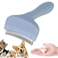 V-Zahn-Enthaarungskamm,professionelle Haustierpflegebürste,Zahnenthaarungskamm für Haustiere,Enthaarungswerkzeug für Hunde und Katzen,for Detangling and Dematting