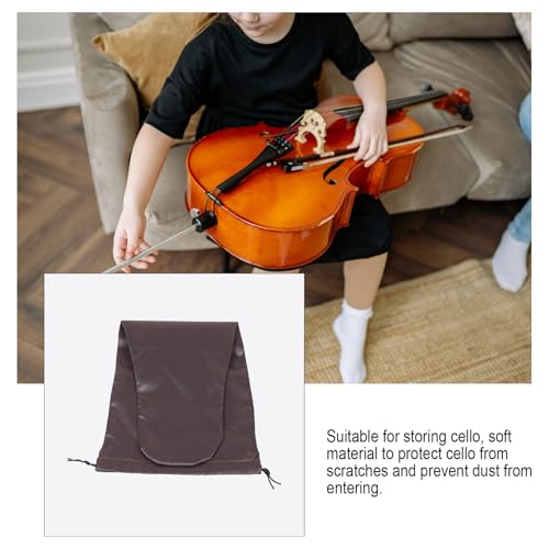 Couverture de violoncelle anti-poussière protégeant des rayures en tissu doux - 2