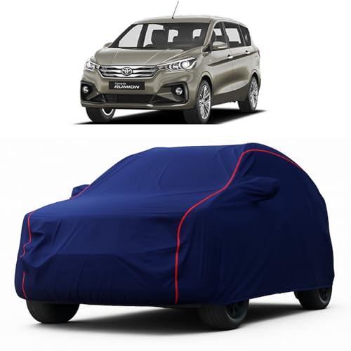 Image of Heavy-Duty Car Cover for Compatible with Toyota Rumion (2023 to 2025 All Models) Deluxe Car Protection Cover - Waterproof & UV-Resistant All-Season Exterior Protection