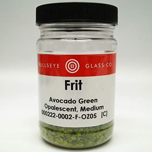 5 Oz Avocado Green Opal Medium Frit - 90 Coe