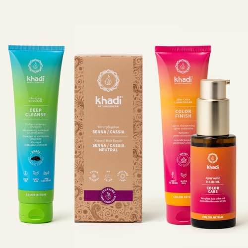 khadi Natural Hair Color – ColorCycle Bundle SENNA/CASSIA miniatura 1