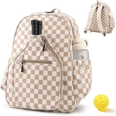 Mosthink Pickleball Bags for Women Lightweight Pickleball Backpac...