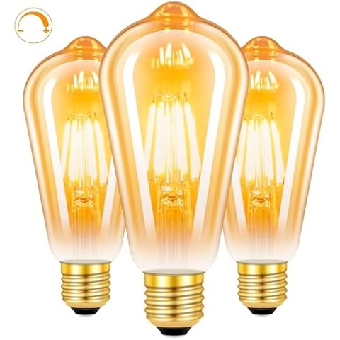 SCNNC Ampoule LED Vintage E27 6W Cover