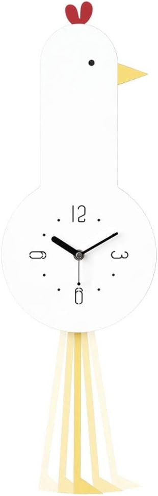 Home Fashion Personality Creative Free Perforated Clock Wall-Mounted Bedroom Living Room Wall Clock Table Clocks (Color : B) (A)