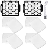 Anewise UV850 Filter Replacement for Shark Performance Lift Away UV850 UV900 DuoClean Upright Vacuum, 2 HEPA Filters and 4 Foam & Felt Filters, Compare to Part #XHF320 & XFFK602UKT