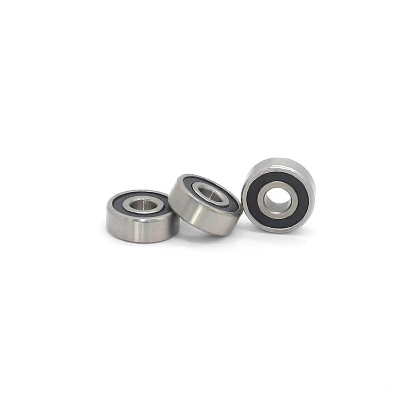Rodamientos, Rodamiento rígido de bolas 10 piezas 608 684ZZ 685 686 687 688 689RS 2RS en miniatura Blindado Skate Bear Acero Radial Ranura Profunda,Durabilidad mejorada(689-2RS)