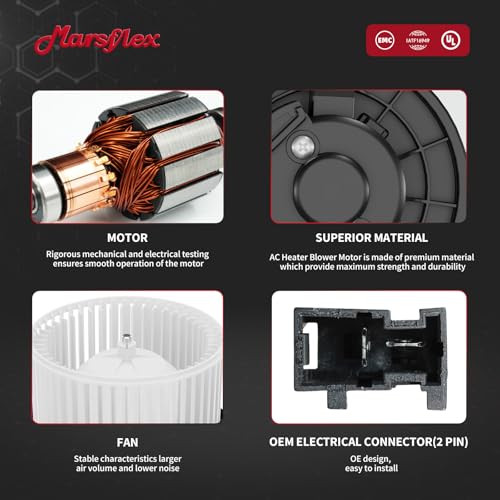 Moteur de soufflerie avant 700187 Marsflex pour ventilation habitacle