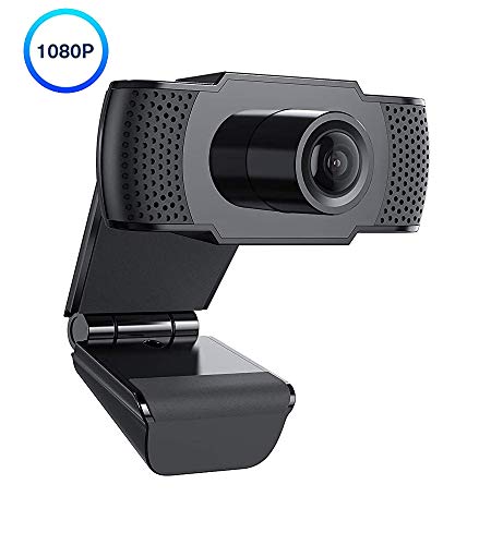 Erasky 1080P Streaming Webcam with Microphone for Desktop Computer, Tablet, Laptop, Gaming, Video