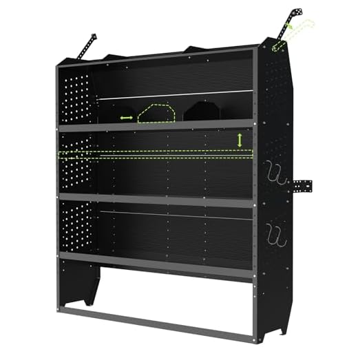 Can dodge van fit more luggage Heavy-Duty Cargo Van Shelving System