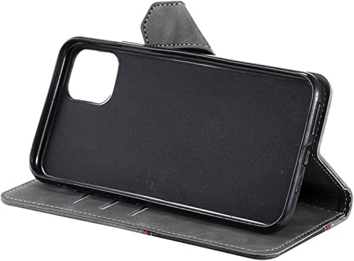 Étui portefeuille iPhone 14 en cuir avec support vidéo idéal pour les voyages en train - 2