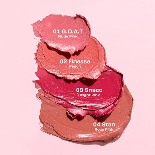 Image of SUGAR Play Vibe Check Liquid Matte Lipstick | 4.5ml - 04 Stan (Rose Pink)