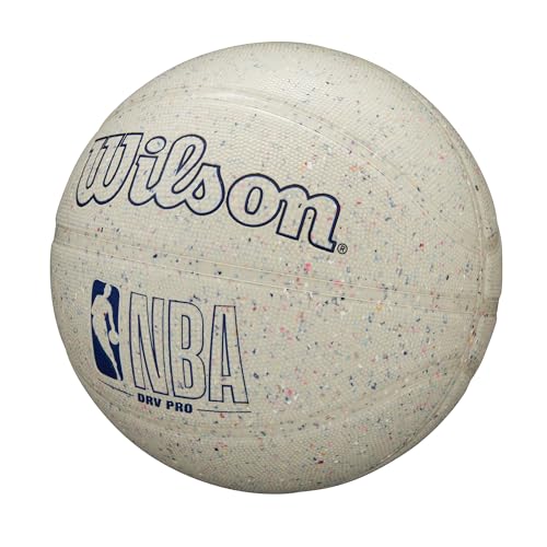 Image of WILSON NBA DRV Pro Outdoor Basketball - Beige /Speckled, Size 6-28.5 inch