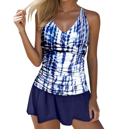 Maillot de bain deux pièces avec jupe : votre ensemble tankini tendance pour la plage