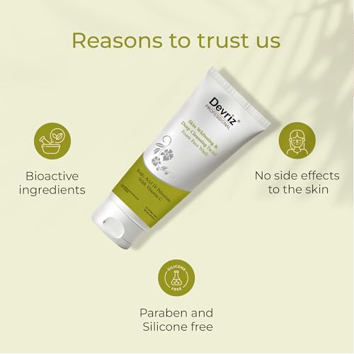 Image of Foaming Face Wash with Kojic Acid & Vitamin C for Glowing, Brighter Skin | Helps Reduce Dark Spots, Pigmentation & Fine Lines | Gentle Pore Cleanser for All Skin Types | 100ml