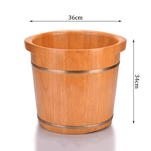 Cubeta de Madera para Spa de Pies y Pedicura miniatura 2