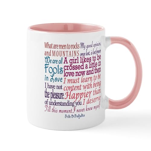 Taza de cerámica de 11 oz con diseños Pride & Prejudice miniatura 1