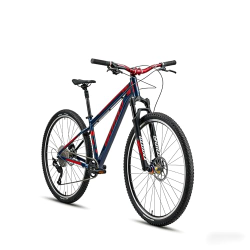 �}�E���e���o�C�N 29�C���` MTB �A���~�j�E�������t���[�� �I�C���T�X�y���V�����t�H�[�N(�����샍�b�N�A�E�g�t��) 9�i�ϑ� �I�C���f�B�X�N�u���[�L �T�X�y���V�����V�[�g�|�X�g �y��13kg �����x���C�U�[�o�[ �A�E�g�h�A �ʋ� �ʊw �T�C�N�����O