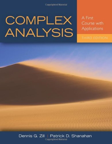 Complex Analysis by Zill (2013-11-15)