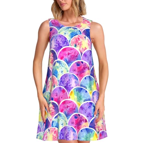 Robe d'été sans manches ample pour femme : masquez les complexes avec style et légèreté