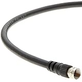 InstallerParts Coaxial Cable F-Type RG6 Cable (6 Feet) - Professional Series - Compatible with HDTV, VHS, BluRay, Satellite Receivers, TV Antennas, Cable Boxes, and More!