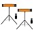 ROVSUN 1500W Outdoor Electric Heater, Freestanding & Wall-mounted Patio Heater with Remote Control, 12H Timer Adjustable Heights,3 Modes, 3s Instant Heating for Indoor Outdoor Backyard Garage, 2 Packs