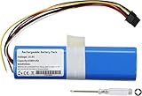 6400mAh Rechargeable Robot Aspirapolvere Batteria per Cecotec Conga 5090 5490 6090 7090 Robot Vacuum Cleaner with Tools 14.8V