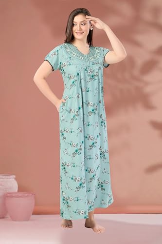 Image of Soulemo Women's Printed Nighty (Alpine) 1629