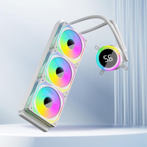 Ventilateur de refroidissement à eau CPU avec radiateur ARGB 360mm - 2