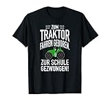 Wenn Kinder oder Jugendliche lieber auf dem Trecker sitzen, als in der Schule, dann ist dieses Outfit für diese Kids genau das Richtige. Ideales Geschenk für Jungs, die gern Traktor fahren und auf dem Bauernhof helfen