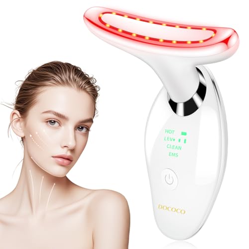 Appareil Massage Visage, [EMS Renforcé] DOCOCO Sculpteur Facial...
