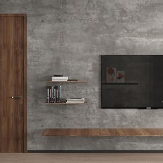 3yecao 31"×157" Wide Thick Light Grey Concrete Wallpaper Peel and Stick Faux Waterproof Gray Concrete Cement Contact Paper Vinyl Wrap Industrial Textured Tile Sticker for Kitchen Bedroom Garage Walls