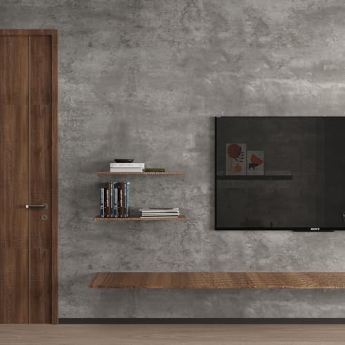 3yecao 31"×157" Wide Thick Light Grey Concrete Wallpaper Peel and Stick Faux Waterproof Gray Concrete Cement Contact Paper Vinyl Wrap Industrial Textured Tile Sticker for Kitchen Bedroom Garage Walls