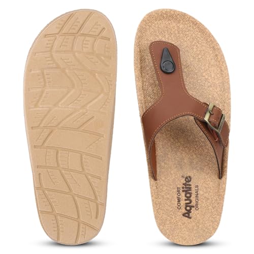 Image of Aqualite PG-111 Men's Ethic Slipper with Comfortable Cushion Insole|Ethic Slipper for Men's